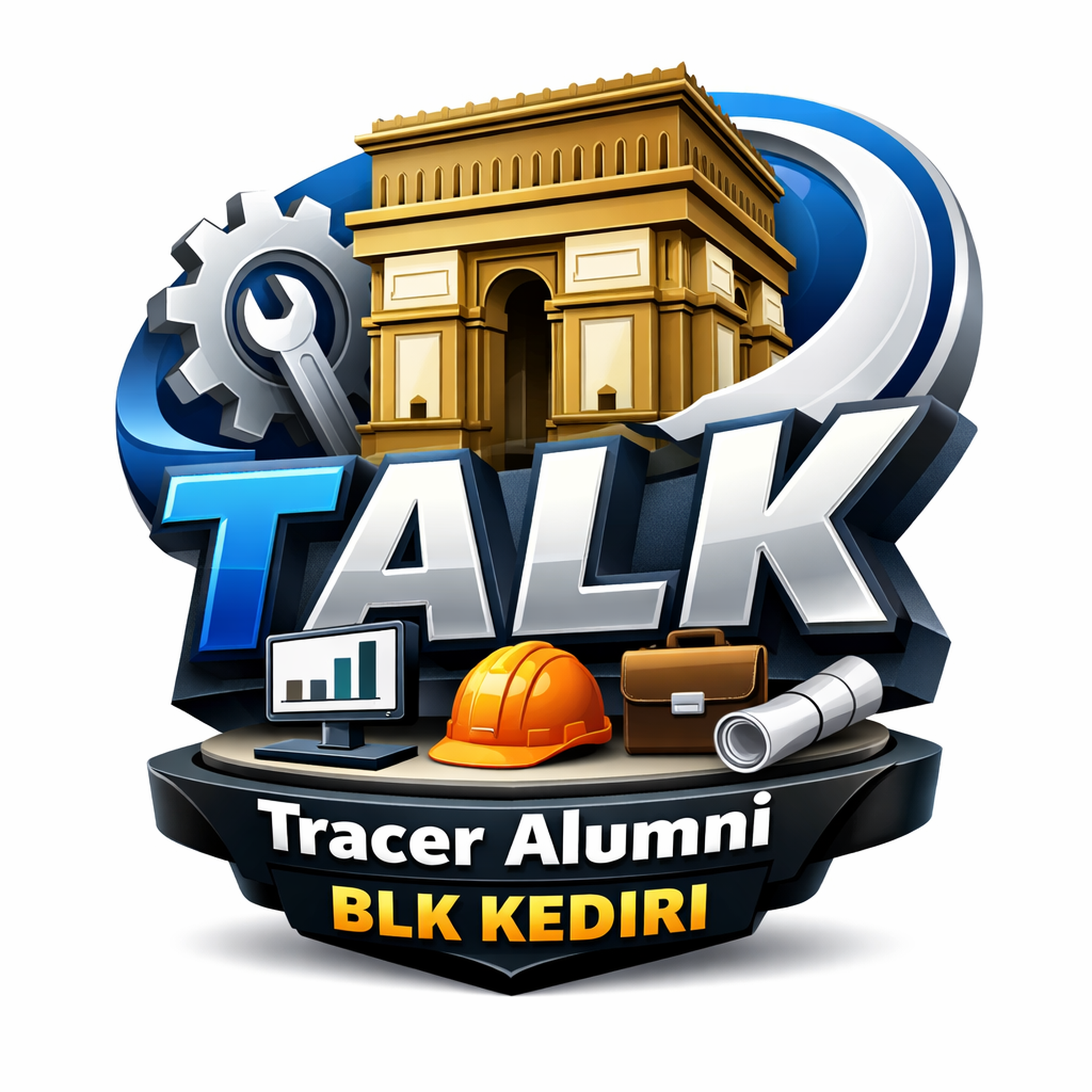 Logo TALK BLK Kediri